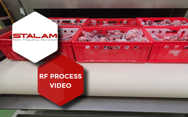 Frozen Petfood RF Tempering Video