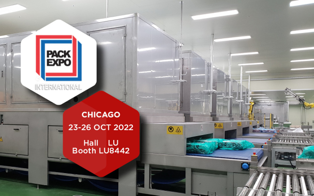 PACK EXPO 2022: discover RF equipment for the defrosting or sanitizing